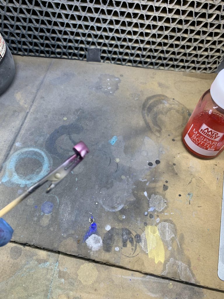 クリアーレッド塗装