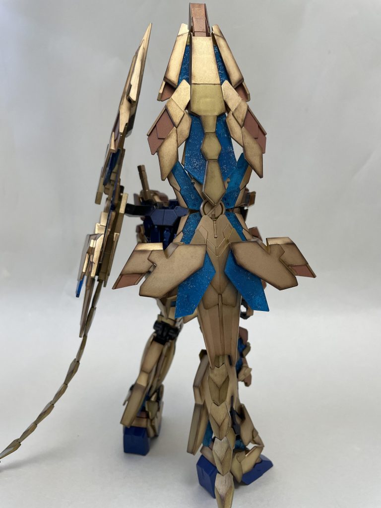 塗り分けだけでは、単調にみえたのでメリハリをつけてみました。