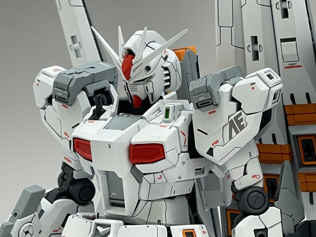 フェイスはhgucのニューから移植しました。