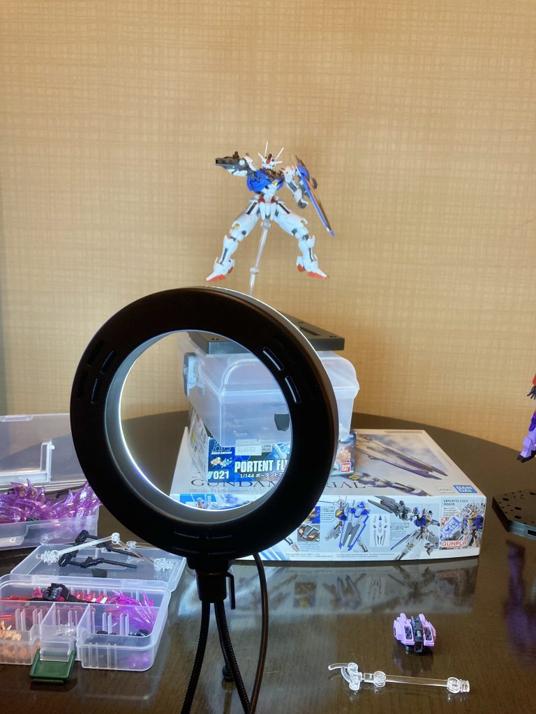 ライトも持参しました。