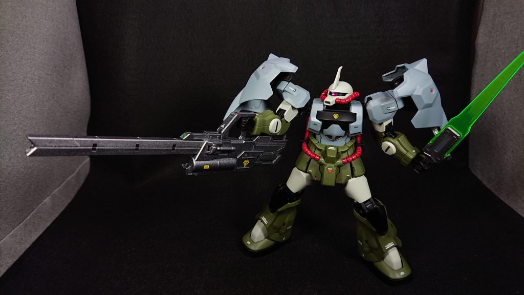 今回のお気に入りポイントは“上下のカラーリング”と“デカール”です前回のジムより色の組み合わせが良かったように思います今後、他の組み合わせも探していきたいですデカールも参考資料を調べながら貼ってみたのですが、なかなか悪くない気がしますでは、最後までご覧いただきありがとうございました