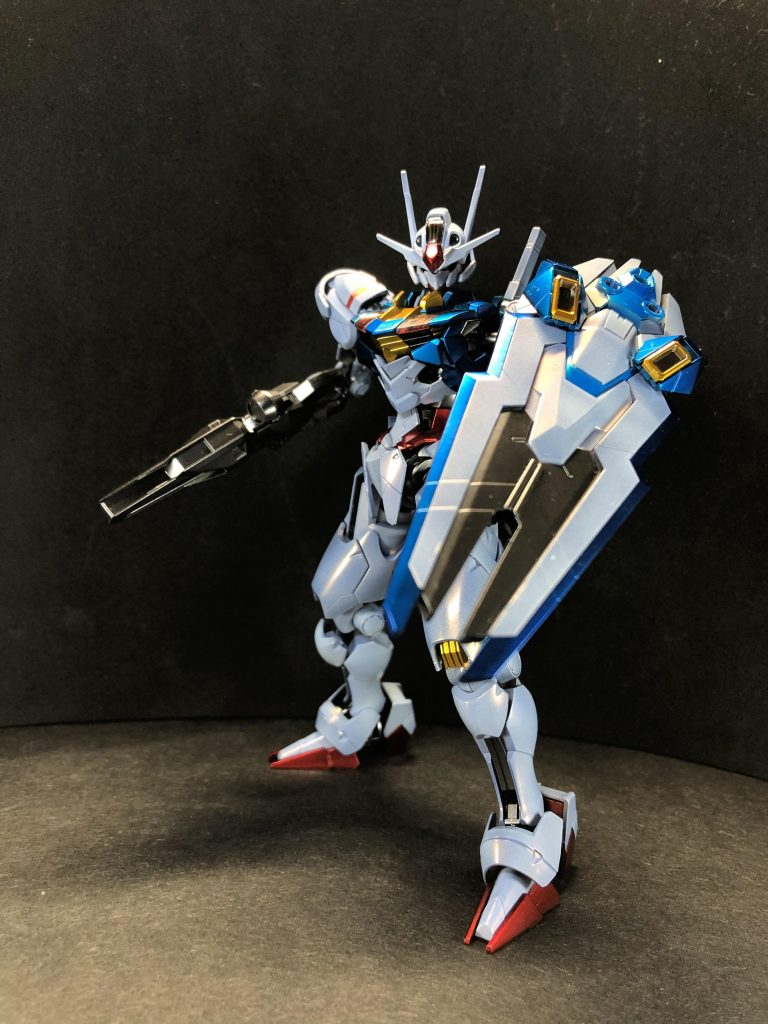 ガンダム エアリアル(キャンディ塗装)–3枚目/制作者：アマギ