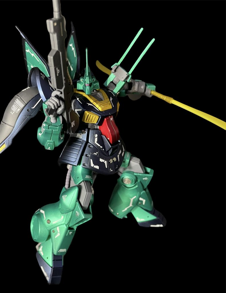 HGUC ディジェ艶消しメタリック塗装–4枚目/制作者:ak