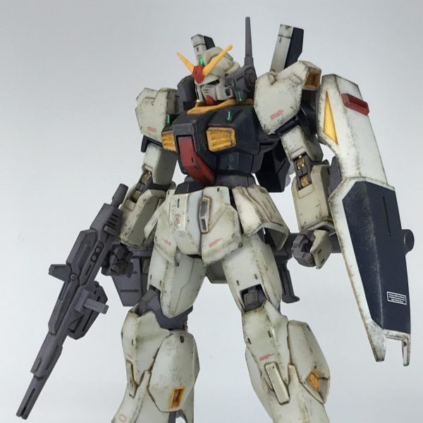 HG ガンダムmk-2 無塗装お手軽ウェザリング