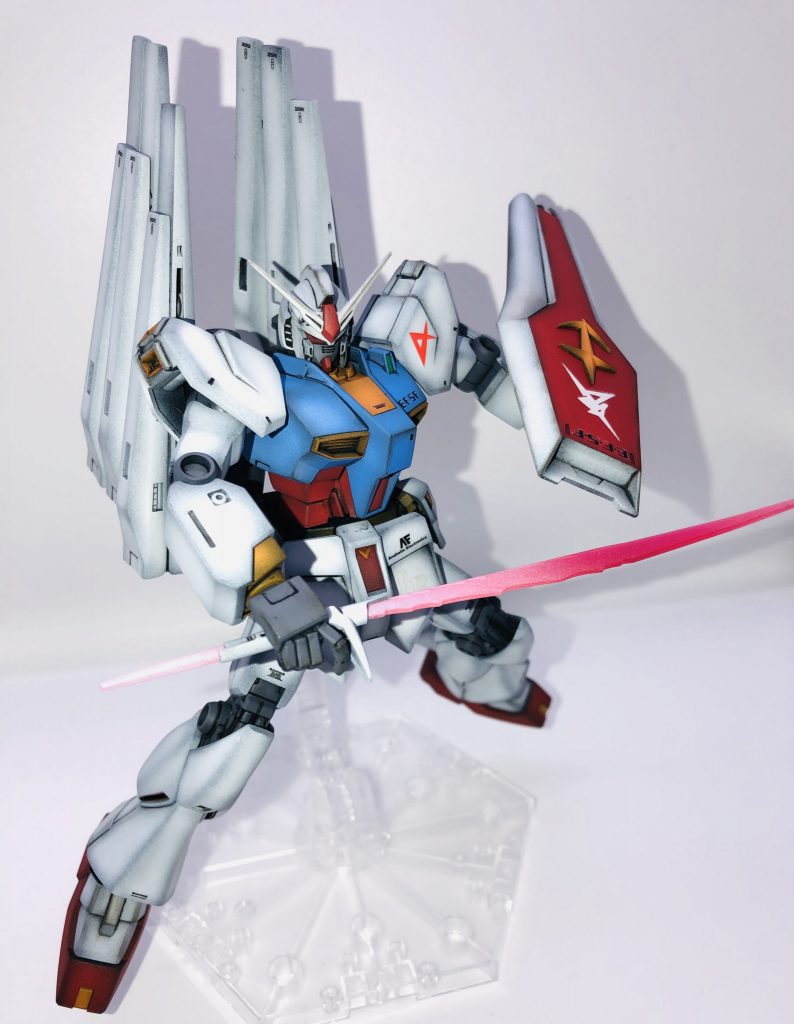 こんな感じでジャキーンします