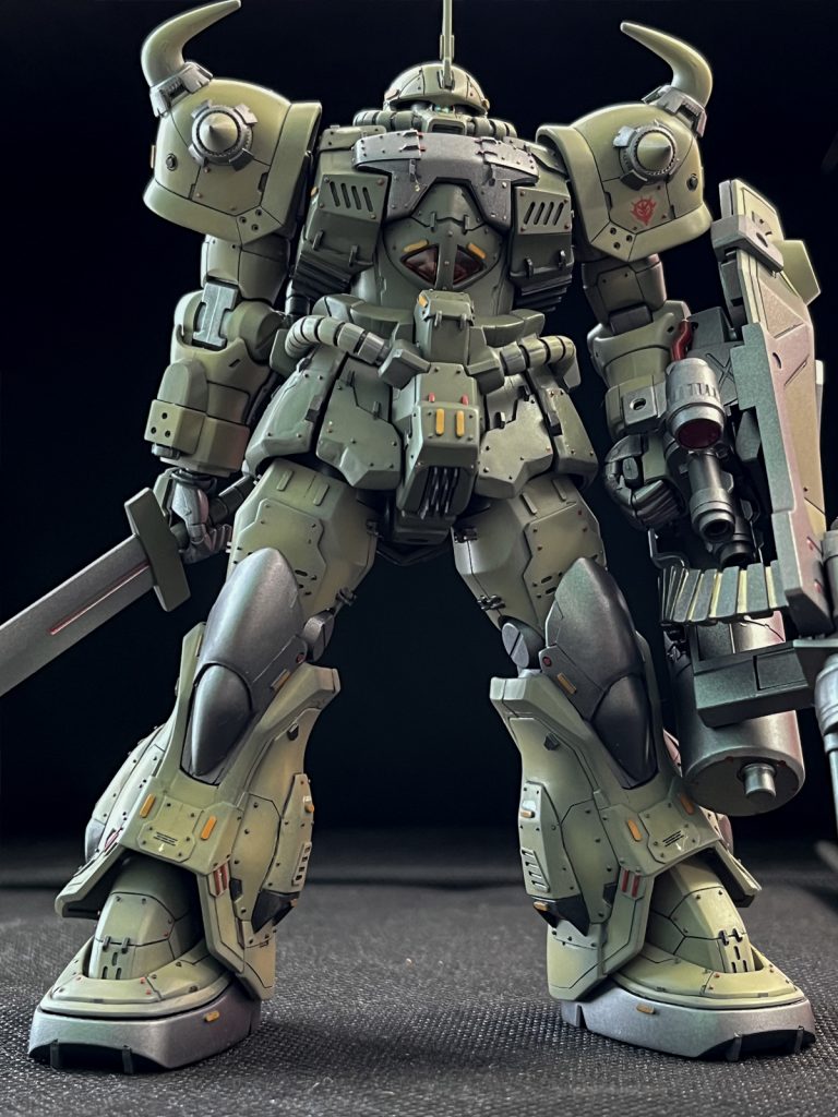 HGUC 1/144 グフカスタム MS-07B3–5枚目/制作者：black🇯🇵