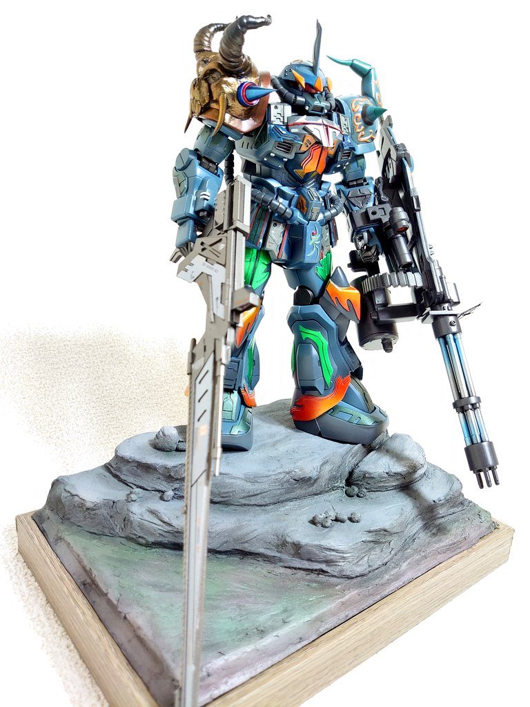 グフ ヘルカスタム–4枚目/制作者：ベアーる