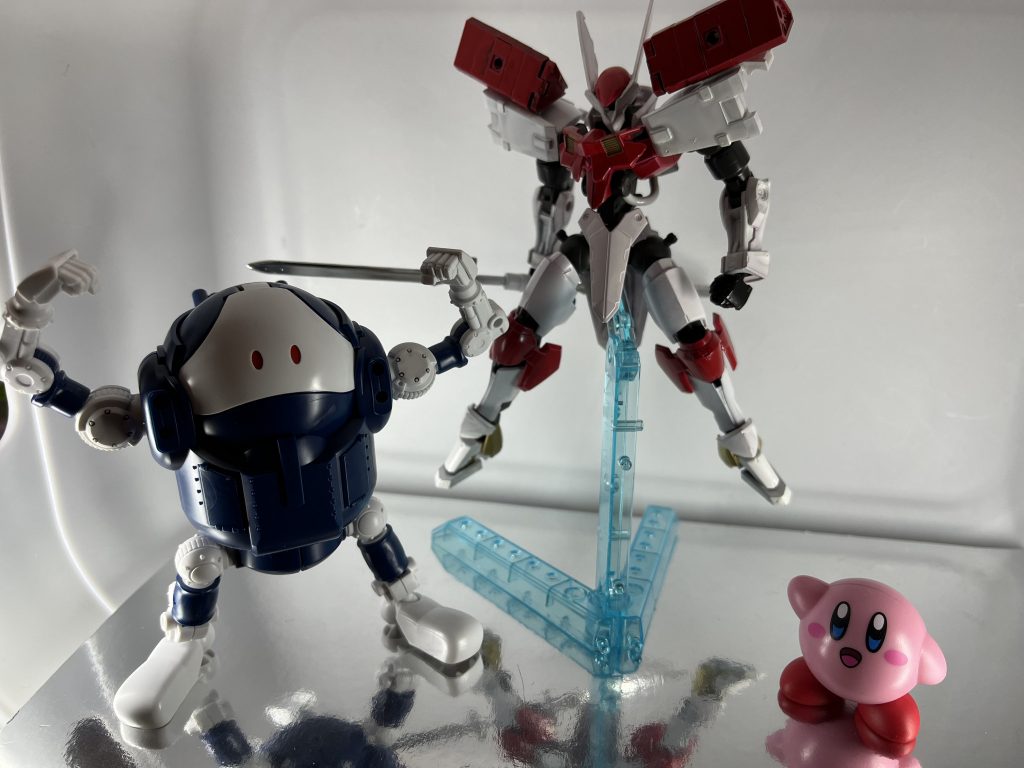 ハロ『マカセロ、マカセロwカービィ『ハァイ！心強い！(確信？以上、グリムゲルデ改造宇宙の騎士でした！ブラスター化？ヴァルキュリアフレームが細いから多分無理やでw