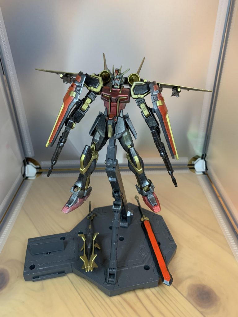 ストライクガンダム–5枚目/制作者：@gunma_mukodono