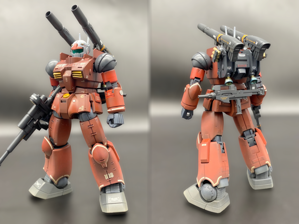 全塗装完成品】MG ガンキャノン&ガンタンク - おもちゃ