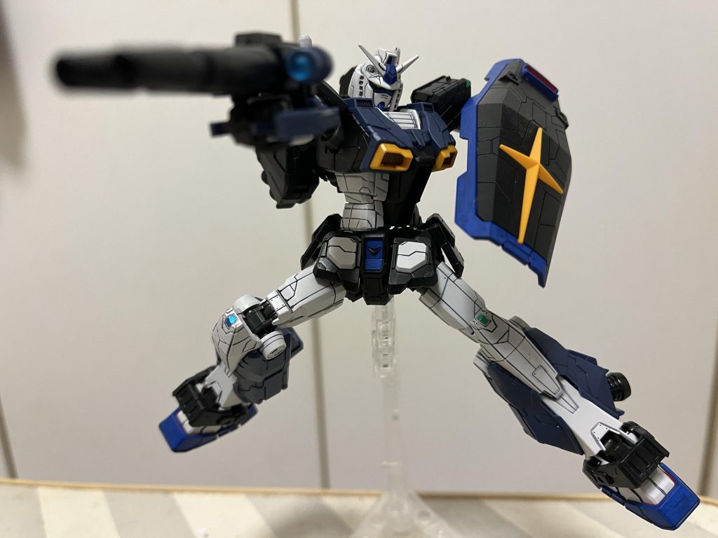 2連ビームガンのスコープはメタブルーで。メタグリーンと悩みましたが手元にあった方で済ませちゃいましたw