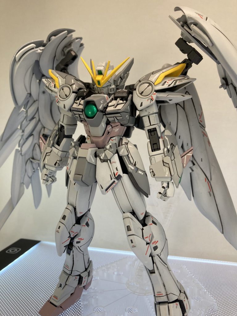 ウイングガンダムゼロカスタム Ver.KA スノーホワイトカラー–2枚目/制作者：Atsu