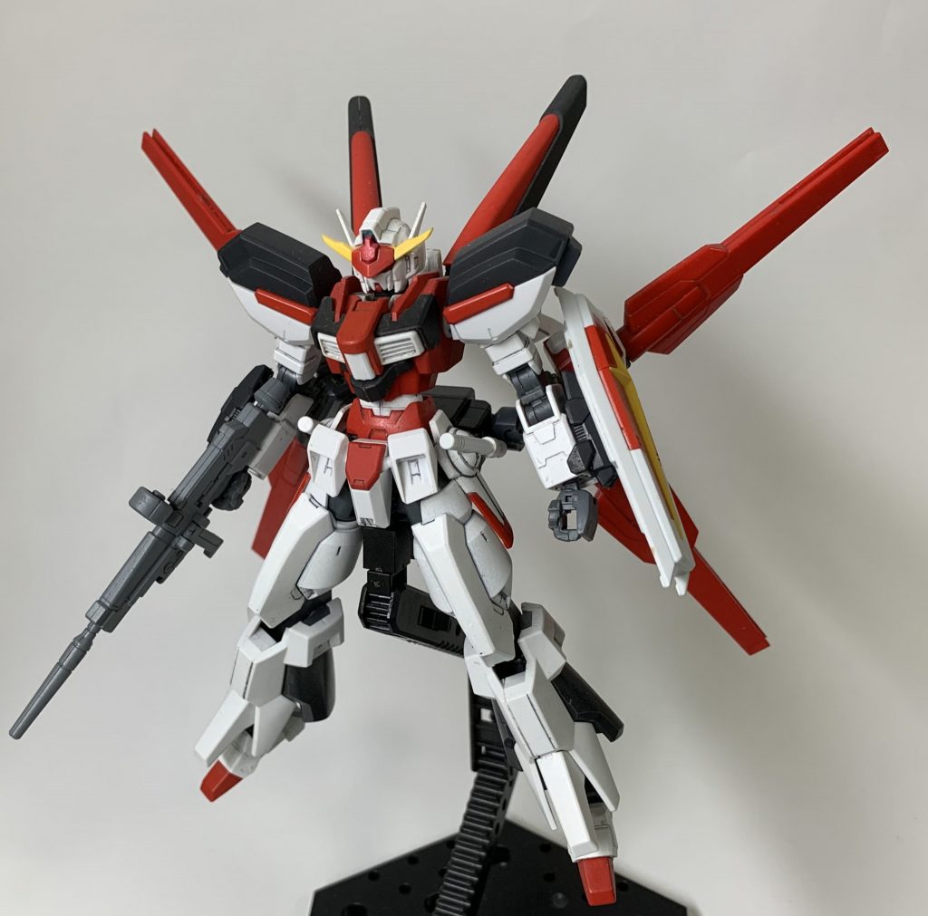 換装！と言う事で、別途作成した大型ファングパックを装備！以下アピールショットです。