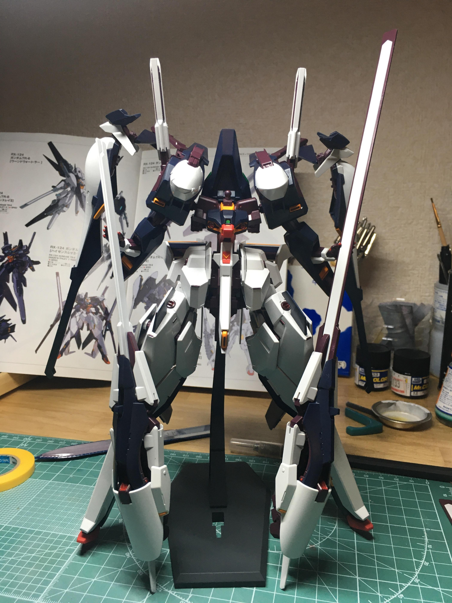 HAZE'N-THREY II RAH ＜MS形態＞ +拡張ブースター｜Mosuさんのガンプラ