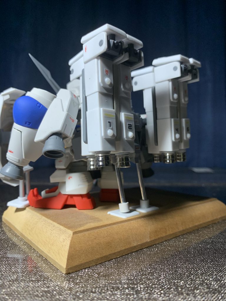 MLRSはプラ板等で自作しものを6機作成しました。死ぬかと思いました。