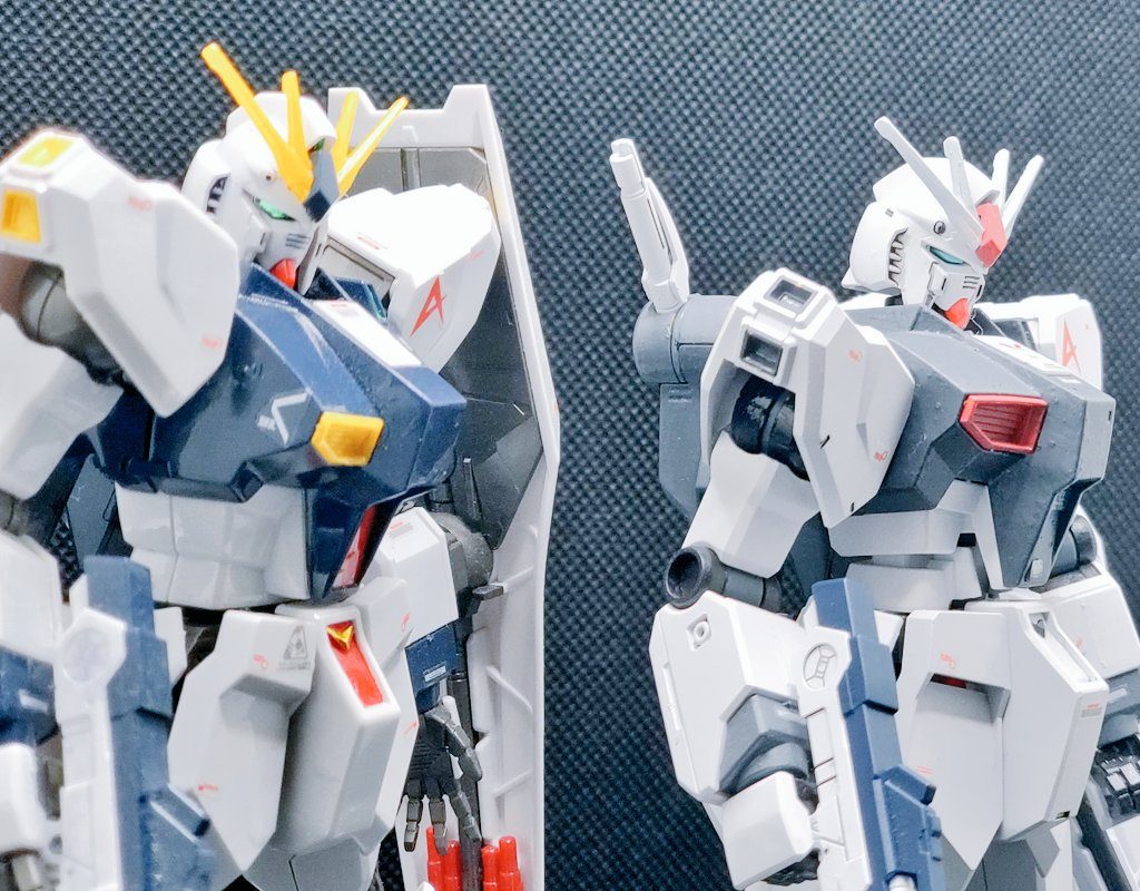 HGニューガンダムと！！