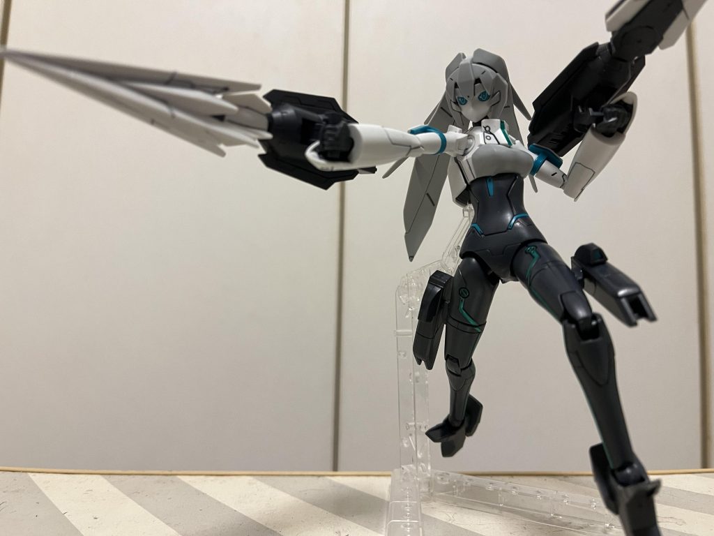 ストライクベント。サターンアーマーを装備してみました。