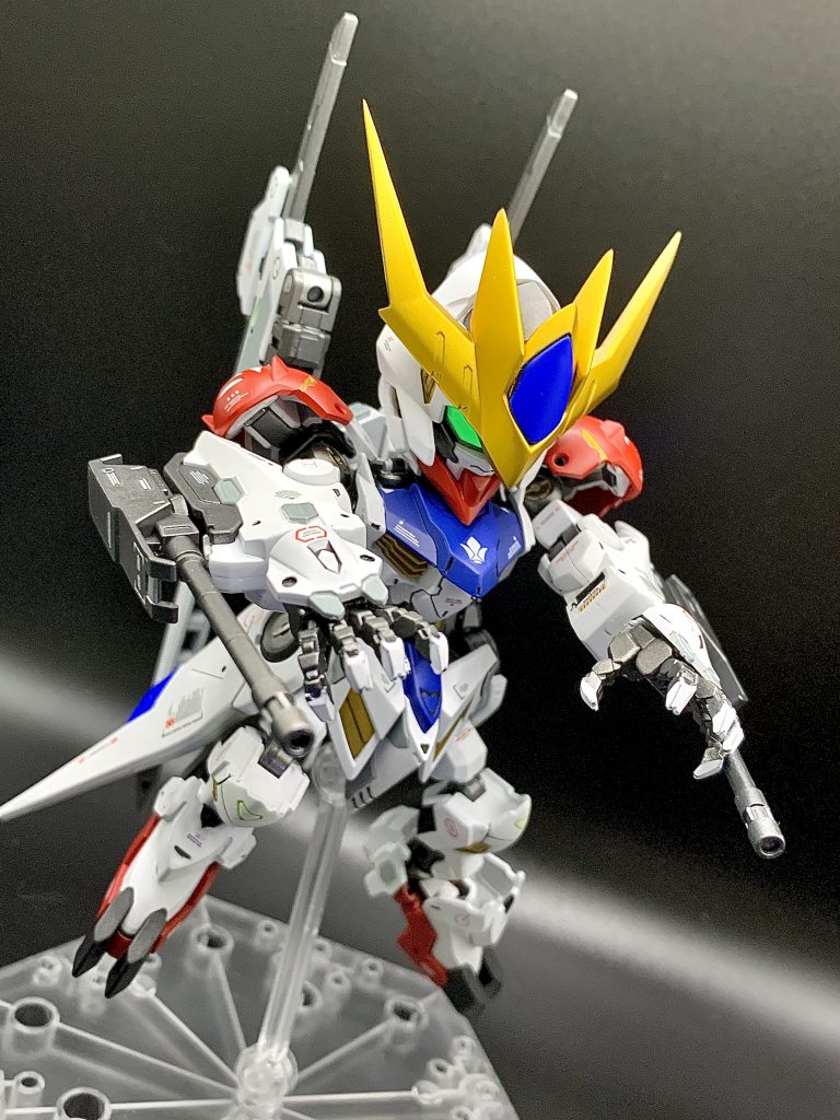 実は今回写真撮ってて1番のお気に入りとなった腕部200砲を構えたポーズ開き手の絶妙な表現が良き