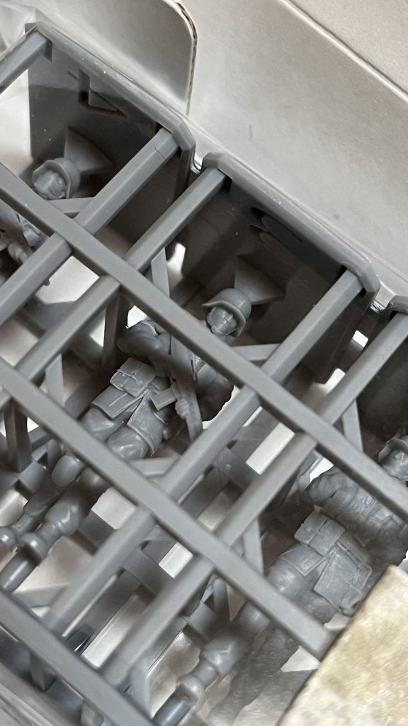 まんねん工房3D哨戒歩兵Aセットを使ってみようと…