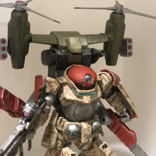 ＨＧ 1/144 グリモアレッドベレー　dpm トロピカルデザートカモ