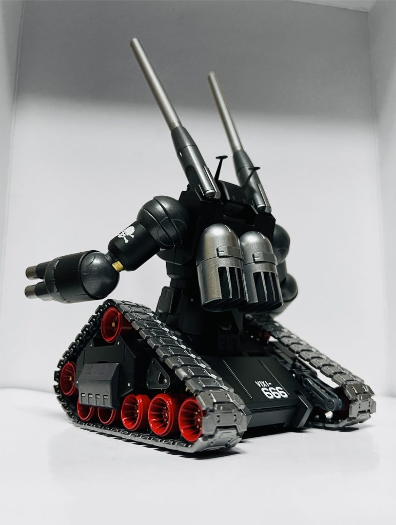 デカールは腕とお尻のみです。