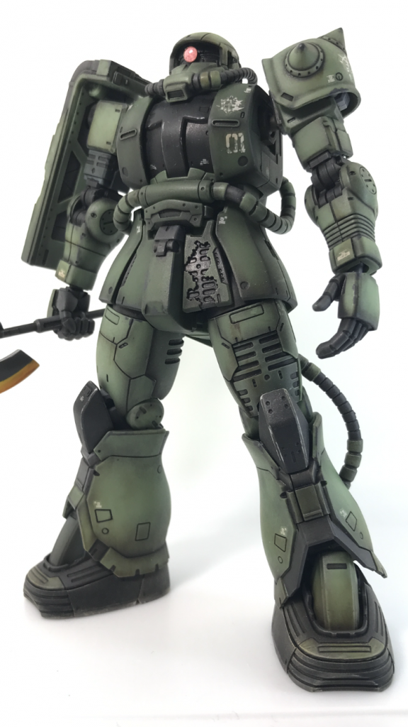 ドアン専用ザク（成形色仕上げ）–2枚目/制作者：モリノークマサーン