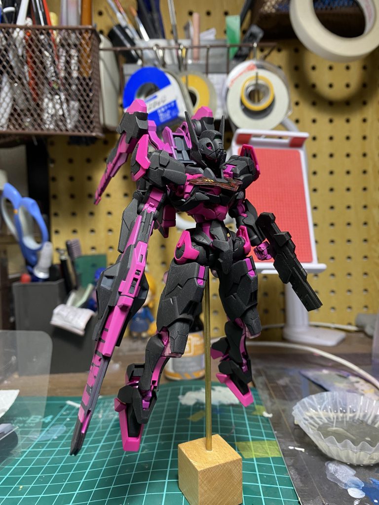 バックパック、ひっくり返してつけてますこれはこれでかっこいいんでは