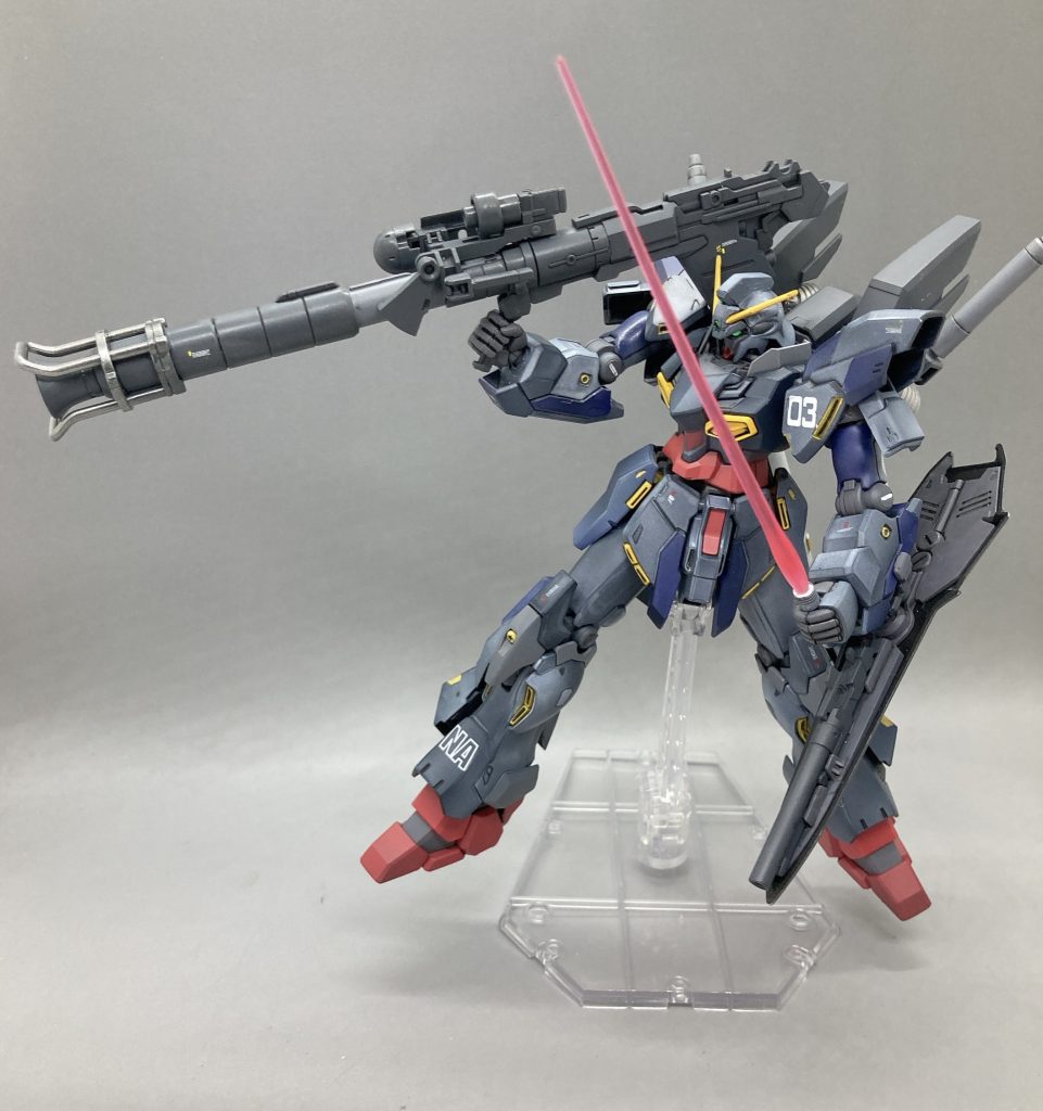 実はバズーカはシステムウェポンキットのものなので、特務使用バズーカに組み替えできます