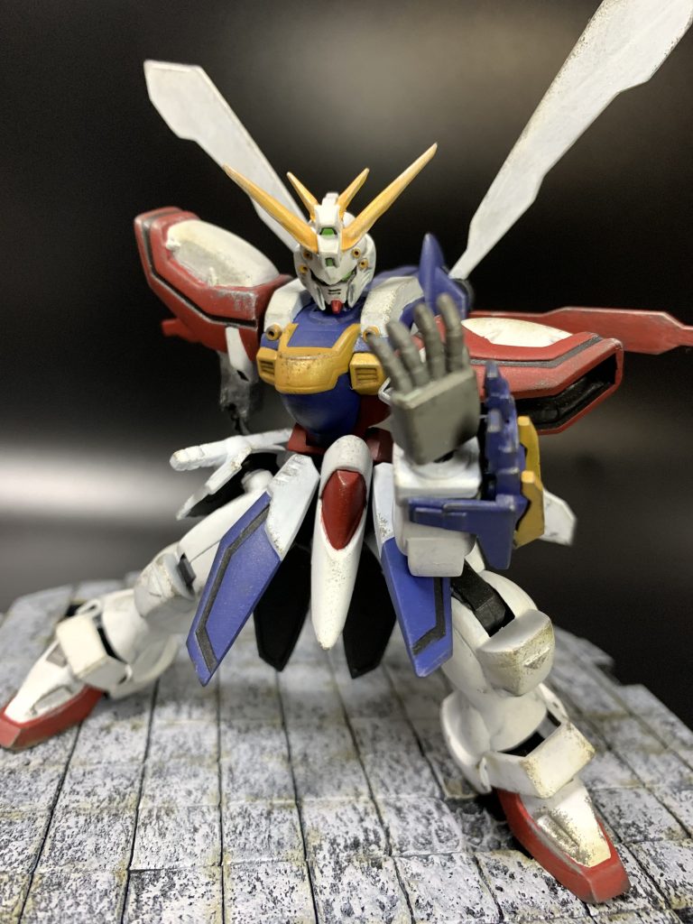 過去作はスポンジチッピングくらいしかしてなかったんで、ドライブラシやウェザリングマスターの追加。所々筆塗りでグラデーション。墨入れが綺麗に入らないところは書き込んだりしました。