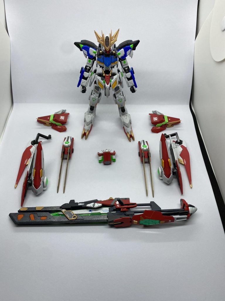 最後にリライズOPに倣ってアーマーと素体をパシャリ!