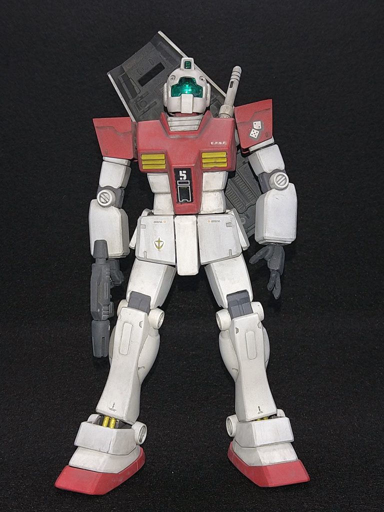 今回は初めて汚し工程を試してみました。結構印象がかわったので少しびっくりです。ウエザリングカラーの落とし具合や色の選択はこれからの課題となります。