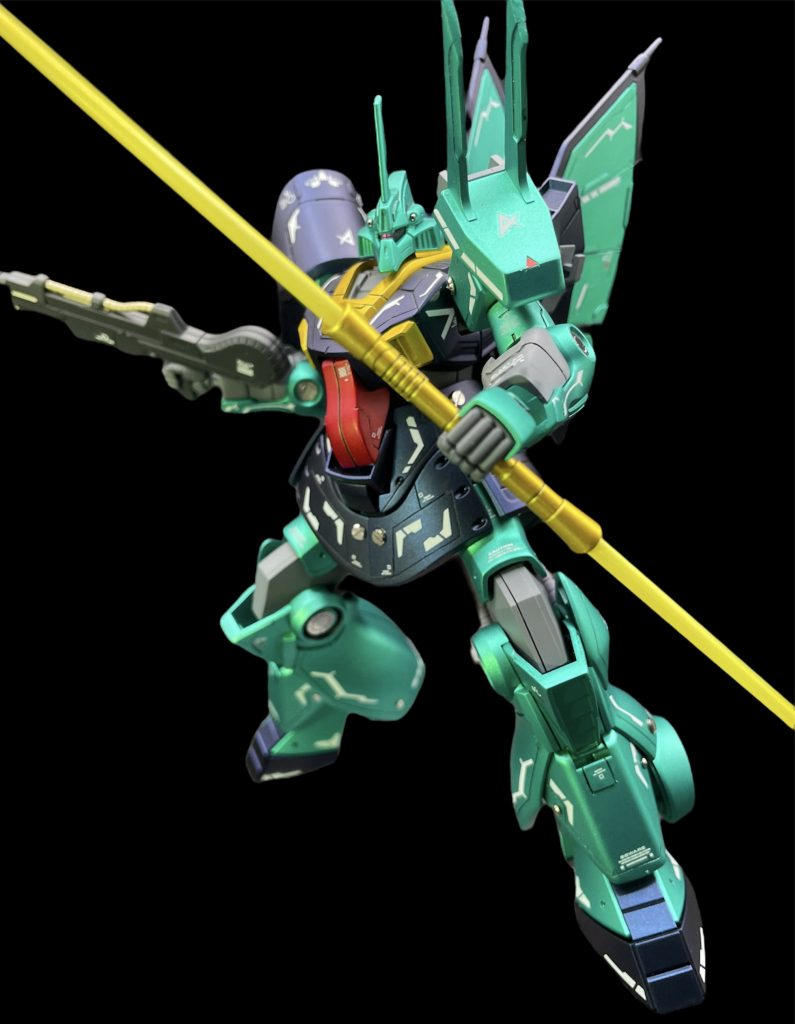 HGUC ディジェ艶消しメタリック塗装–5枚目/制作者:ak