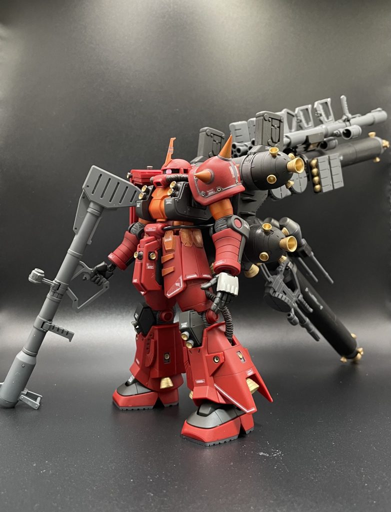 部分塗装サイコ・ザク–3枚目/制作者：やぎのめ