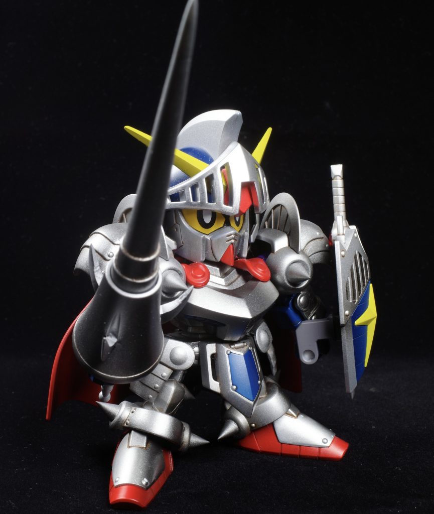 光を当てる事とシルバーに白いテカリが入っていい感じです。( ´∀`)