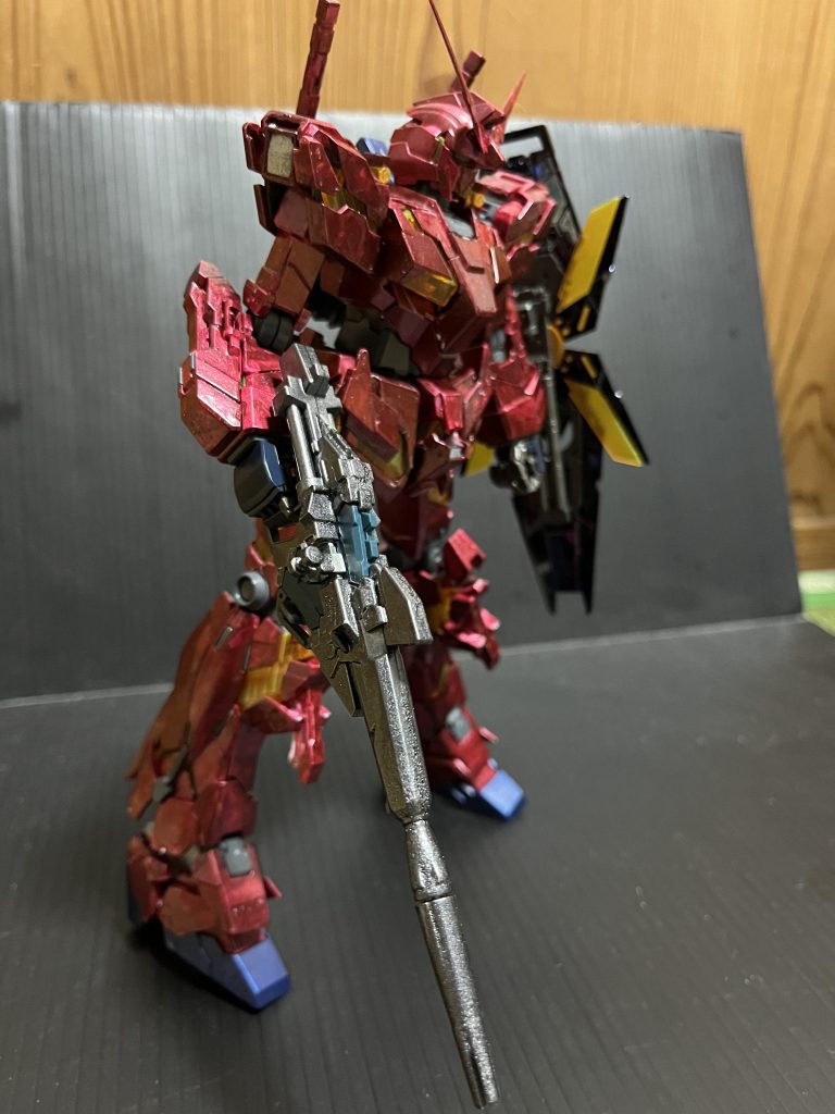 ユニコーンガンダムレッドウォーリア(仮)–4枚目/制作者：アッキー