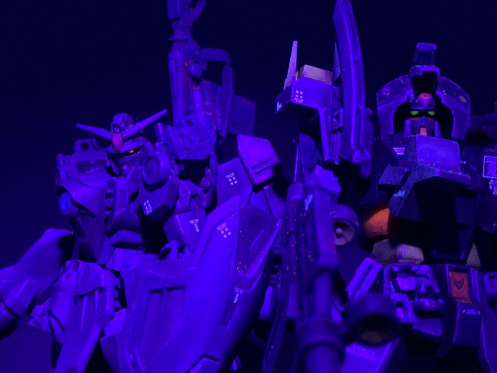 夜光バージョン🌃ミリタリーチックなウイングガンダム作成、楽しかったし、自分なりに満足いくデザインに落とし込めました♨️(๑˃̵ᴗ˂̵)و ✨