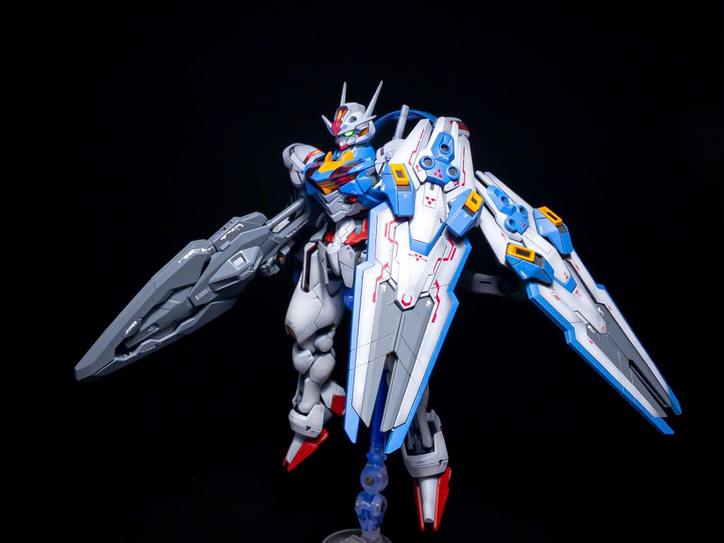 XVX-16/T ガンダムエアリアルテンペストエアリアルに追加バックパック「テンペストユニット」を装備した強化プラン。