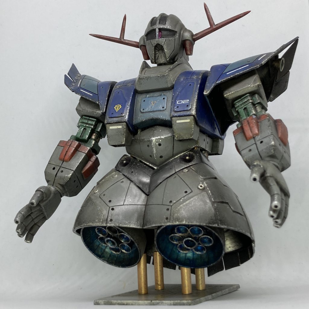 旧キット　ガンダムとジオング–3枚目/制作者：kennyfm911