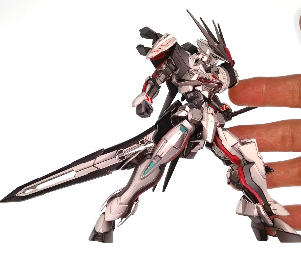 この浪漫武器な大剣のおかげで、撮影がめちゃくちゃ楽しかった（笑）