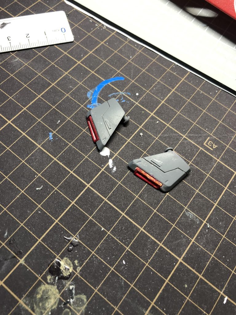 νガンダムのパーツを使ってみました。