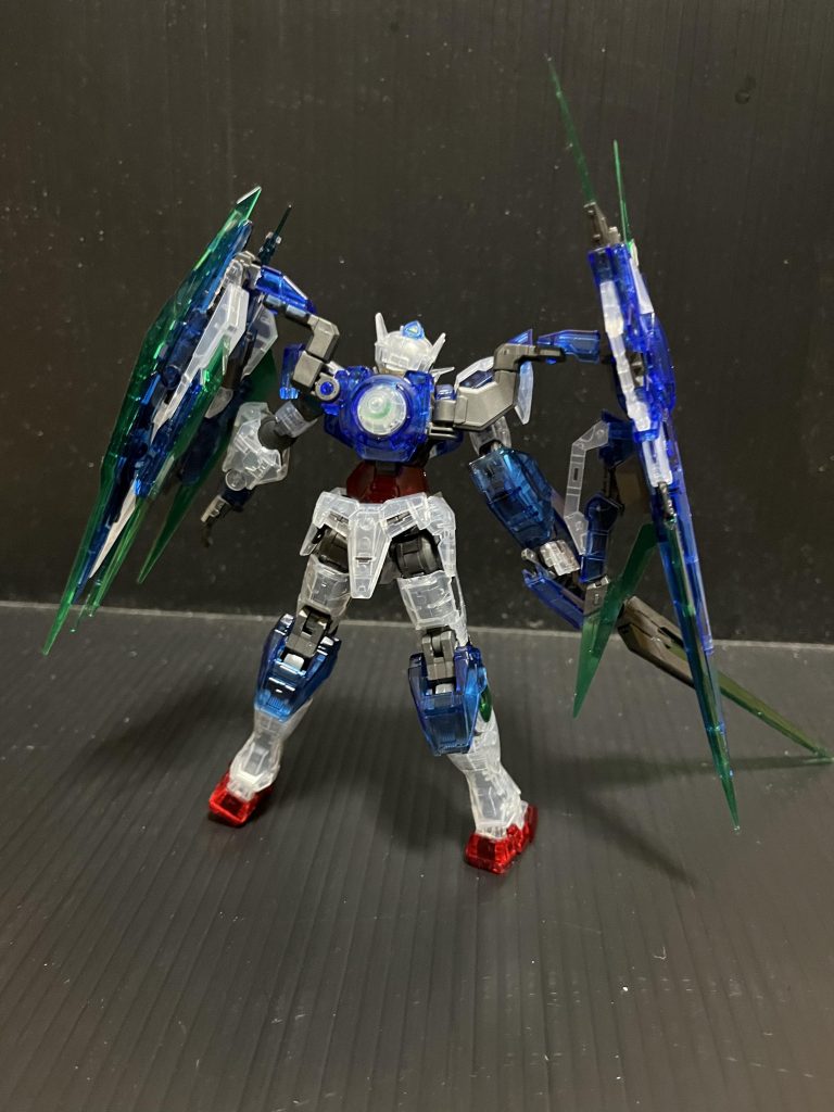 ダブルオークアンタ　クリア–5枚目/制作者：アッキー