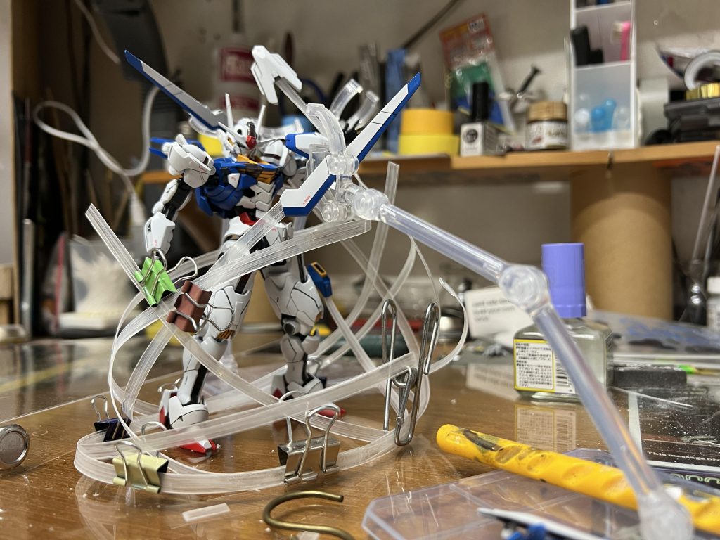 エフェクトの固定が一苦労でした。