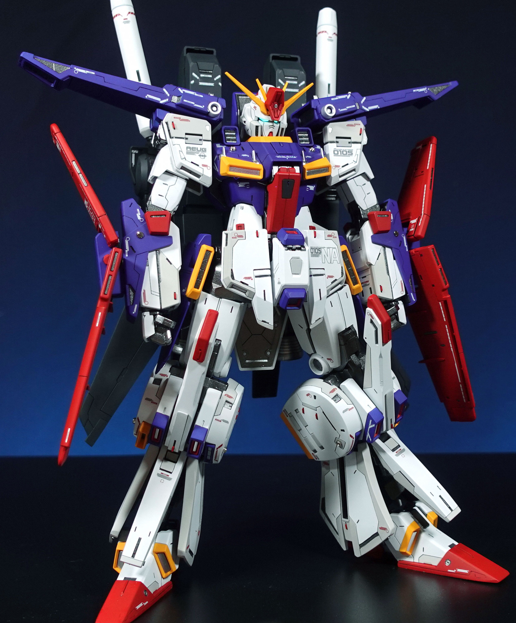 低価最新品全塗装完成品 MG FAZZ ver.kaマスターグレード センチネル ロボット