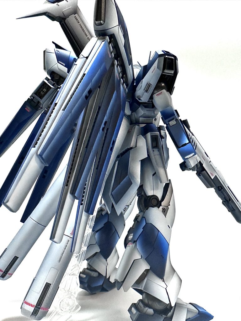 バックショットです。ちょっとだけオリジナルカラーにしています。