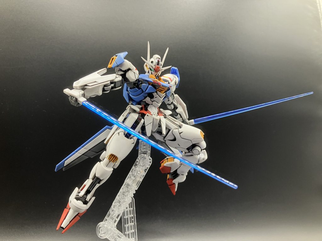 エアリアルの青いビームサーベルすごく気に入ってます閲覧ありがとうございました