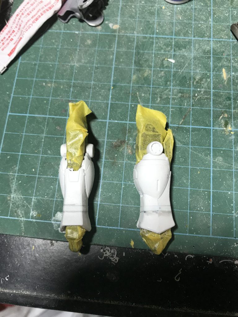 膝下で3mm延長しています。