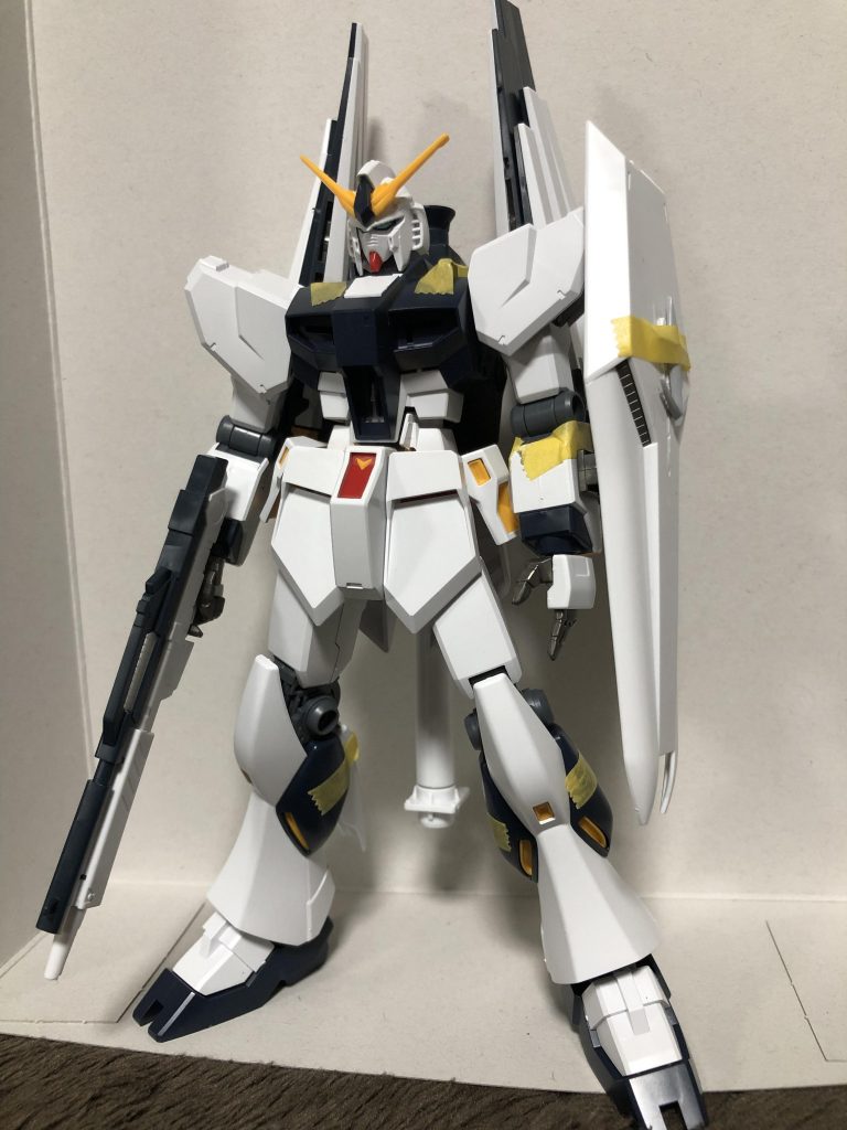 基本的にはEGにHGUCの武装類追加しただけです。