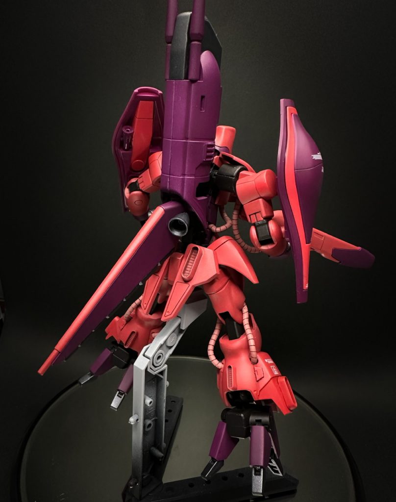 スラスター盛ったバックシルエット&足パーツがお気に入りです！