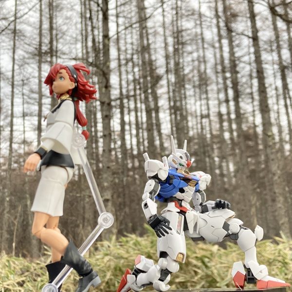 水星たぬきとエアリアルの地球来訪記