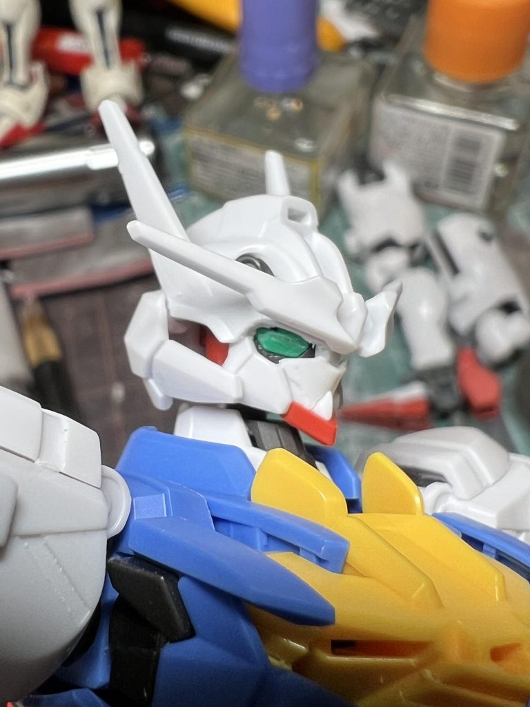 開口してUVレジン